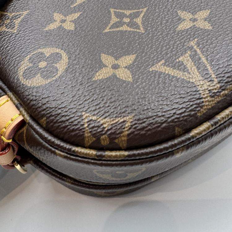 Pre Owned Louis Vuitton Saumur Bb Brown/Beige Monogram Size Bb