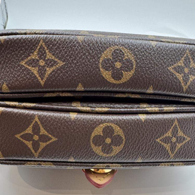 Pre Owned Louis Vuitton Saumur Bb Brown/Beige Monogram Size Bb