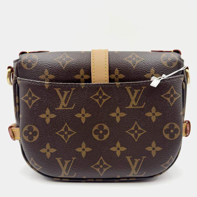 Pre Owned Louis Vuitton Saumur Bb Brown/Beige Monogram Size Bb