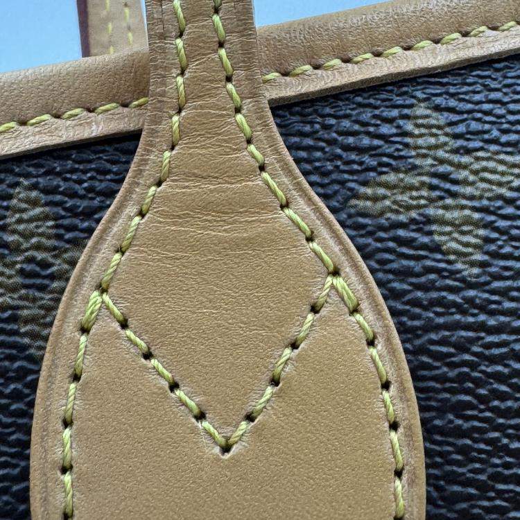 Pre Owned Louis Vuitton Neverfull BB Monogram Canvas Brown/Beige Shoulder Handbag