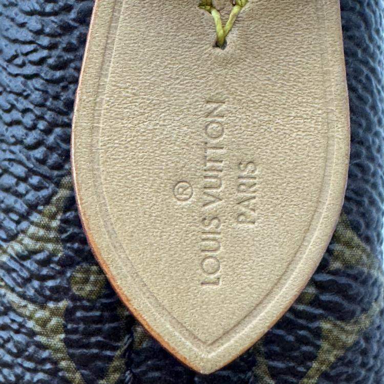 Pre Owned Louis Vuitton Neverfull BB Monogram Canvas Brown/Beige Shoulder Handbag