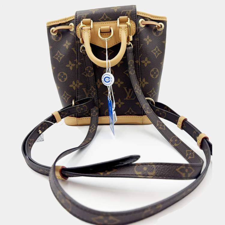 Pre Owned Louis Vuitton Mini Montsouris Monogram Canvas Backpack