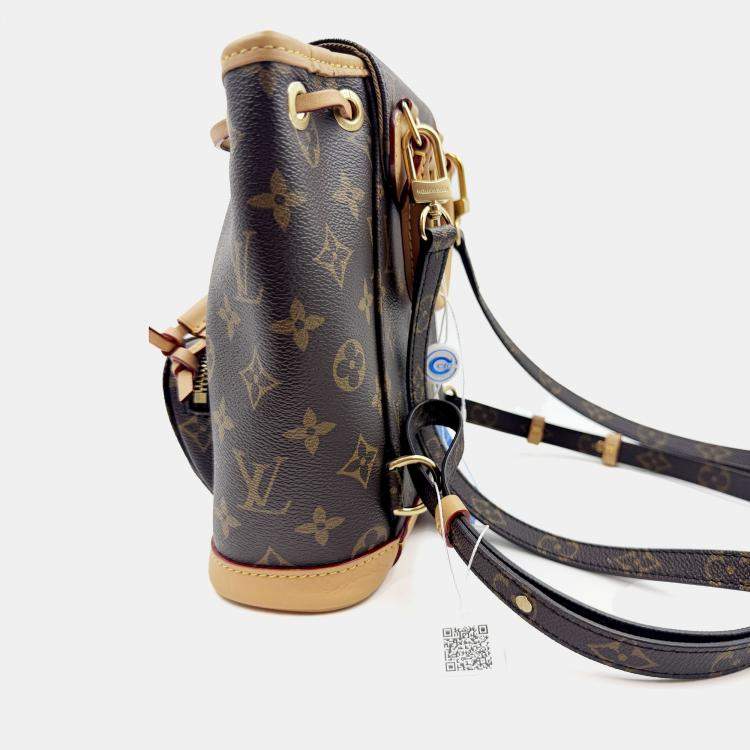 Pre Owned Louis Vuitton Mini Montsouris Monogram Canvas Backpack