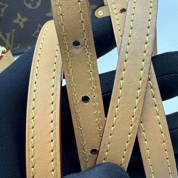 Pre Owned Louis Vuitton Side Trunk Brown Monogram mini