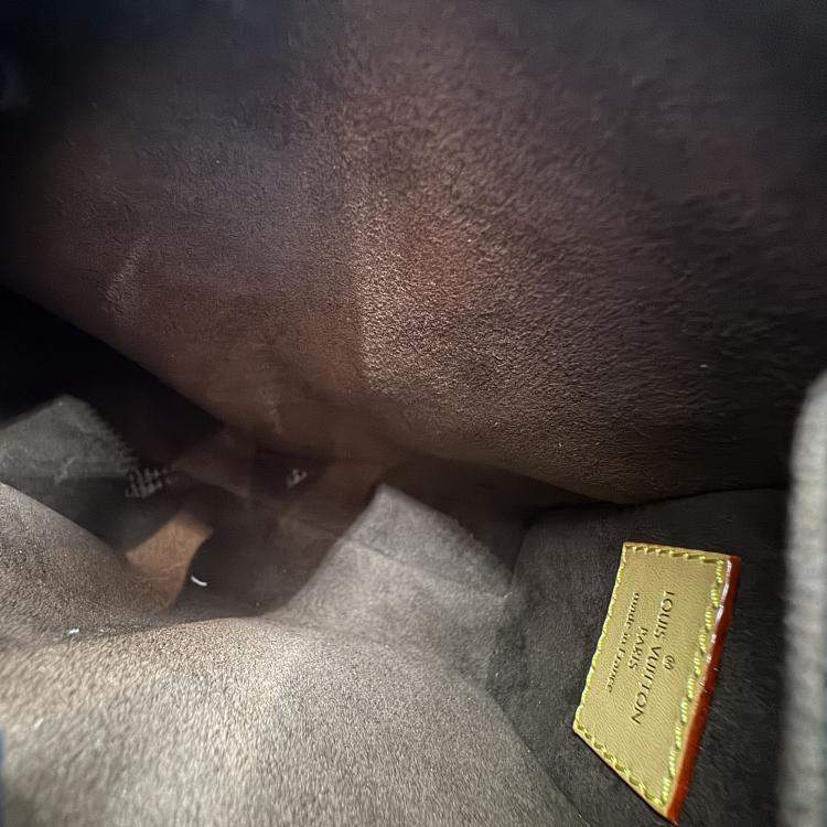 Pre Owned Louis Vuitton Side Trunk Brown Monogram mini