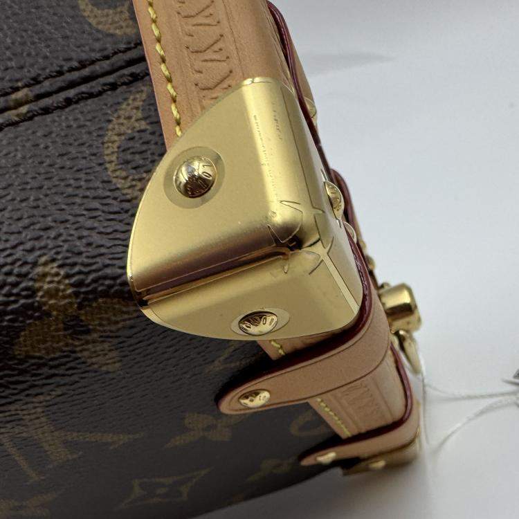 Pre Owned Louis Vuitton Side Trunk Brown Monogram mini