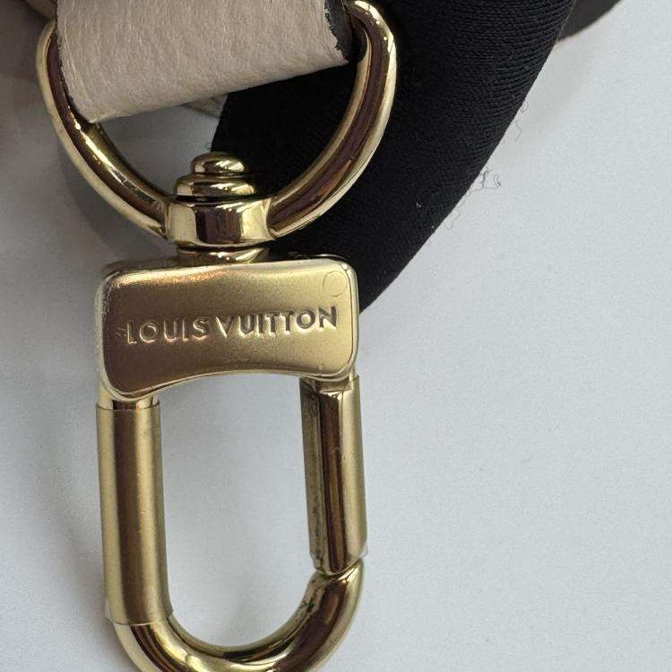 Pre Owned Louis Vuitton Onthego white Monogram Empreinte Leather Size PM