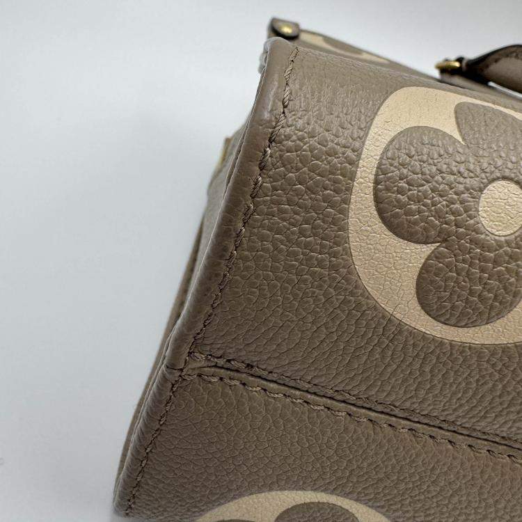 Pre Owned Louis Vuitton OnTheGo East West Monogram Empreinte Leather Tote Bag