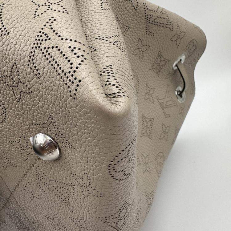 Pre Owned Louis Vuitton Bella Galet Monogram Mahina Shoulder Bag