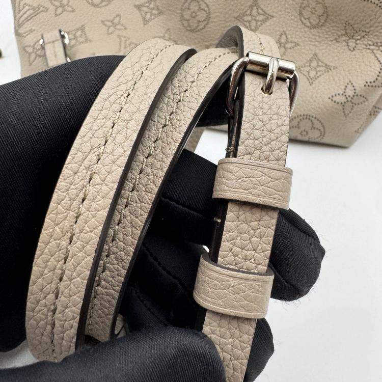 Pre Owned Louis Vuitton Bella Galet Monogram Mahina Shoulder Bag