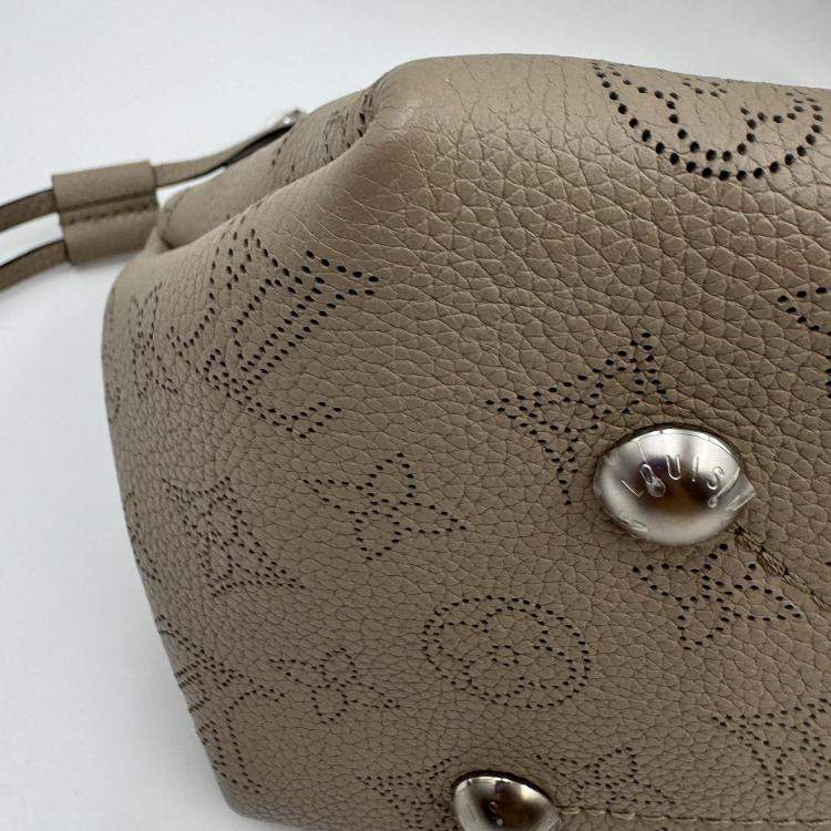 Pre Owned Louis Vuitton Bella Galet Monogram Mahina Shoulder Bag
