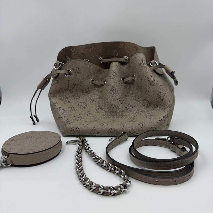 Pre Owned Louis Vuitton Bella Galet Monogram Mahina Shoulder Bag