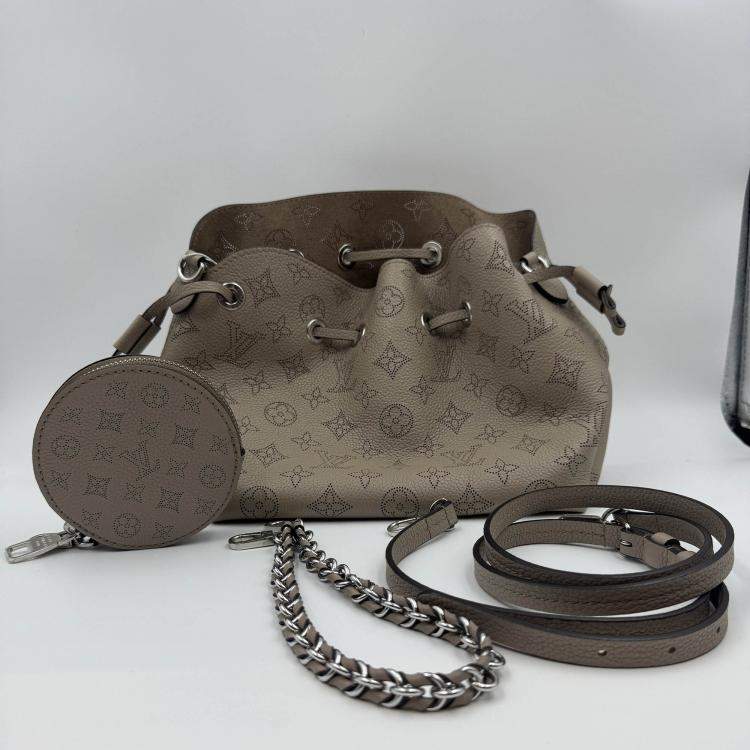Pre Owned Louis Vuitton Bella Galet Monogram Mahina Shoulder Bag