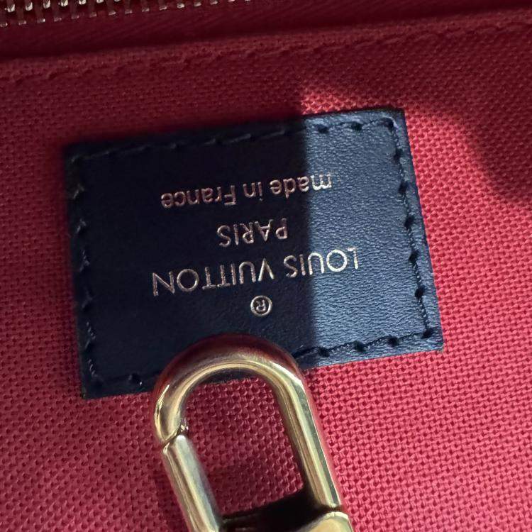 Pre Owned Louis Vuitton Monogram Reverse Giant Canvas OnTheGo GM Bag