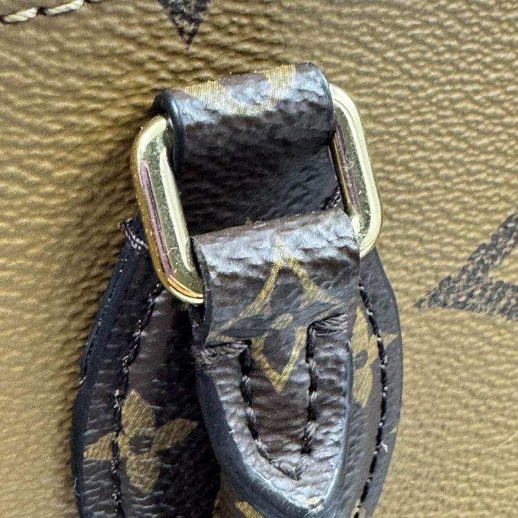 Pre Owned Louis Vuitton Monogram Reverse Giant Canvas OnTheGo GM Bag