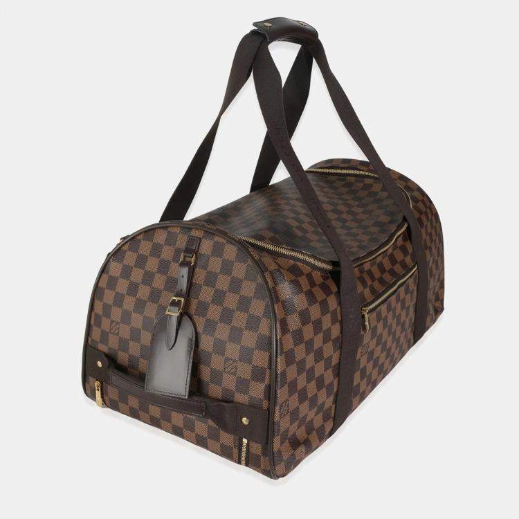 Pre Owned Louis Vuitton Damier Ebene Canvas Neo Eole 55