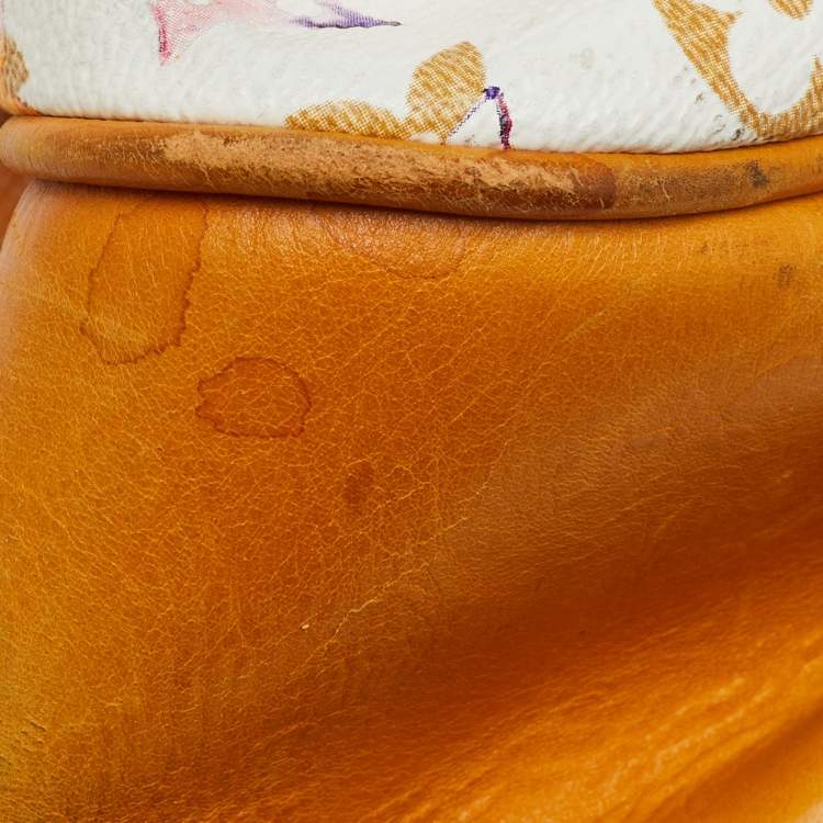 Pre Owned Louis Vuitton Limited Edition Richard Prince Monogram Watercolor Canvas Aquarelle Jamais Bag