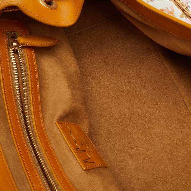 Pre Owned Louis Vuitton Limited Edition Richard Prince Monogram Watercolor Canvas Aquarelle Jamais Bag