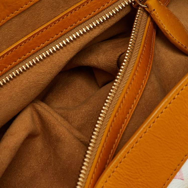 Pre Owned Louis Vuitton Limited Edition Richard Prince Monogram Watercolor Canvas Aquarelle Jamais Bag