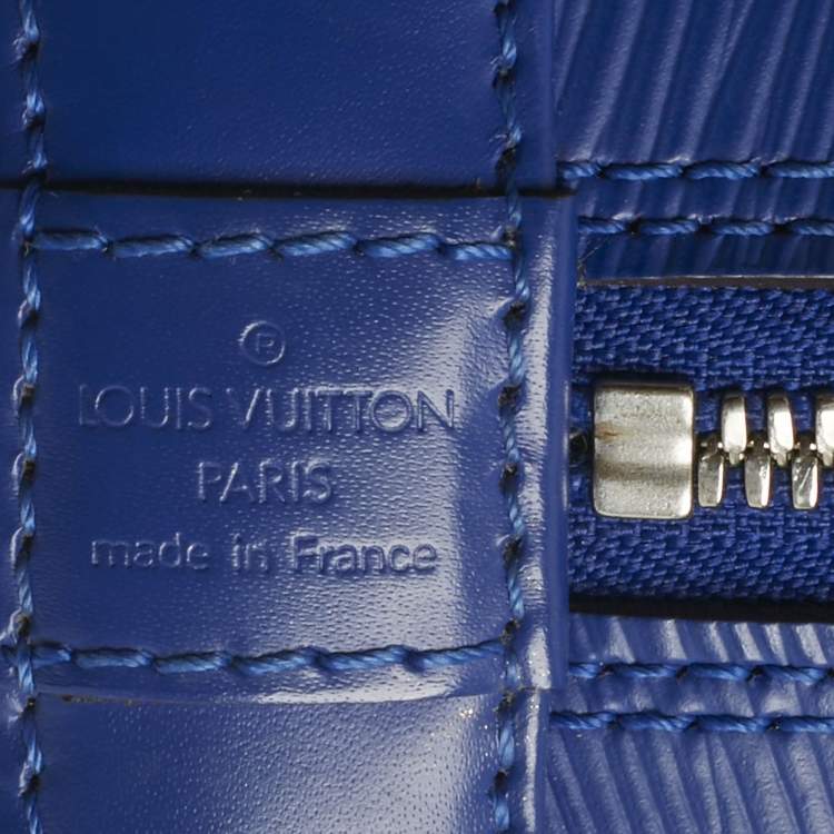 مملوكة مسبقًا Louis Vuitton Blueberry Epi Leather Alma BB Bag