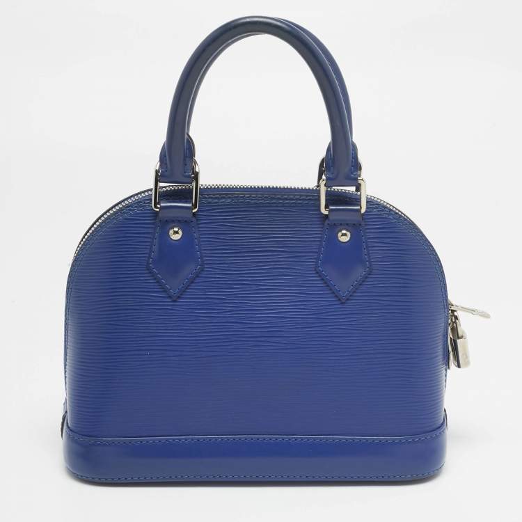 مملوكة مسبقًا Louis Vuitton Blueberry Epi Leather Alma BB Bag