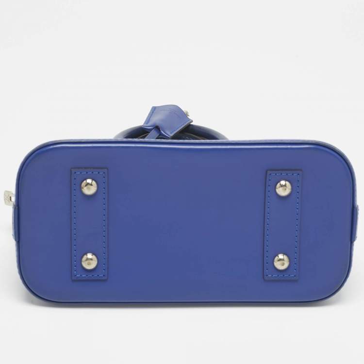مملوكة مسبقًا Louis Vuitton Blueberry Epi Leather Alma BB Bag