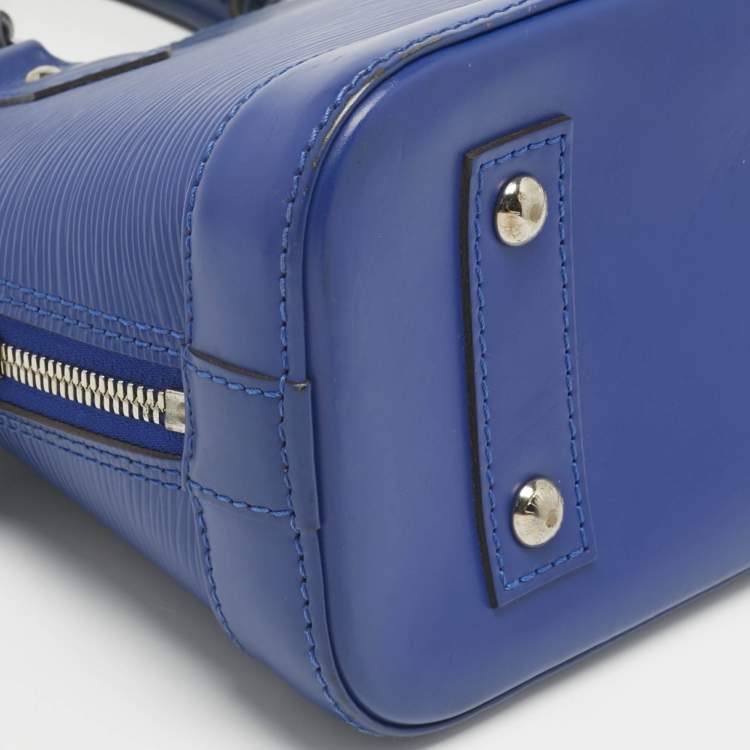 مملوكة مسبقًا Louis Vuitton Blueberry Epi Leather Alma BB Bag