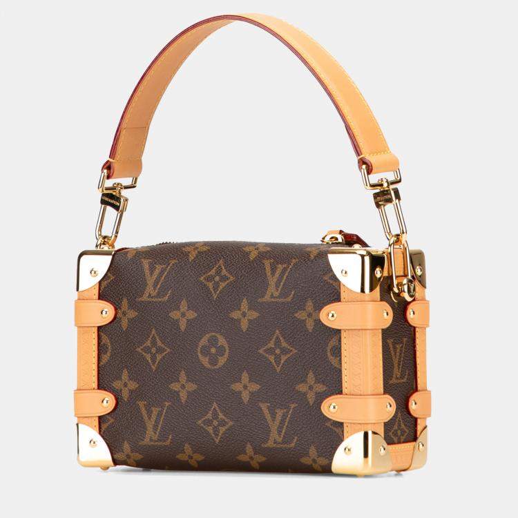 Pre Owned Louis Vuitton Brown Monogram Side Trunk PM