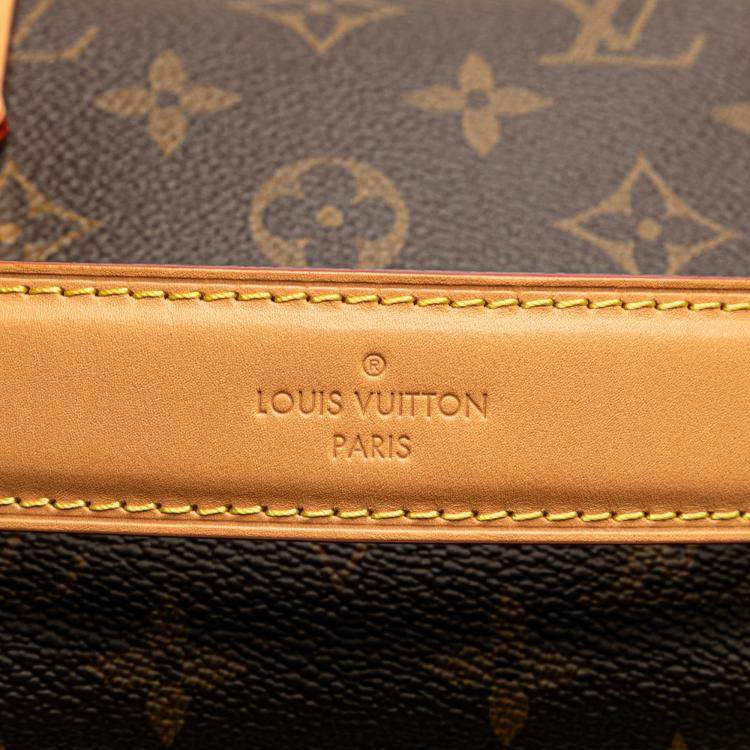 Pre Owned Louis Vuitton Brown Monogram Side Trunk PM