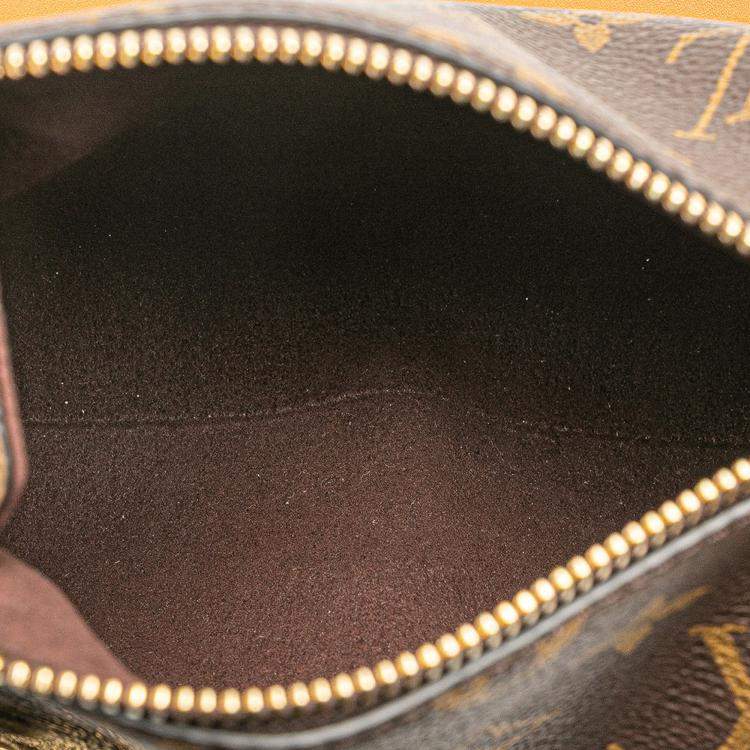 Pre Owned Louis Vuitton Brown Monogram Side Trunk PM