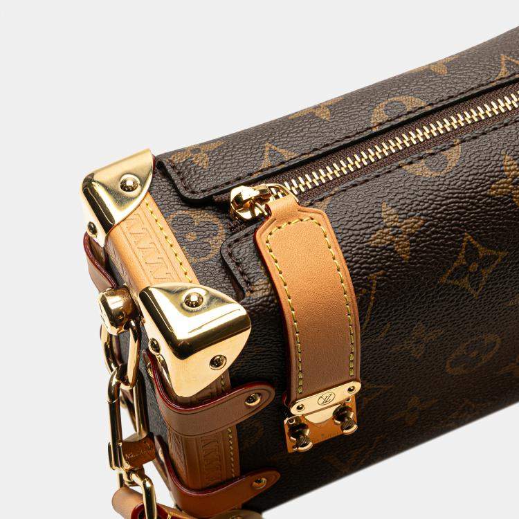 Pre Owned Louis Vuitton Brown Monogram Side Trunk PM