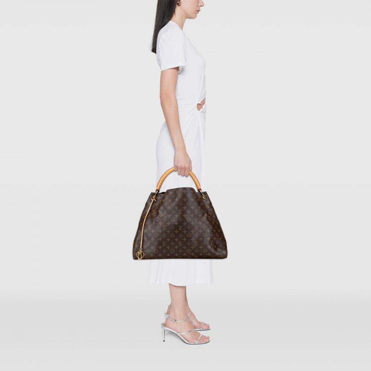 Pre Owned Louis Vuitton Brown Monogram Artsy GM
