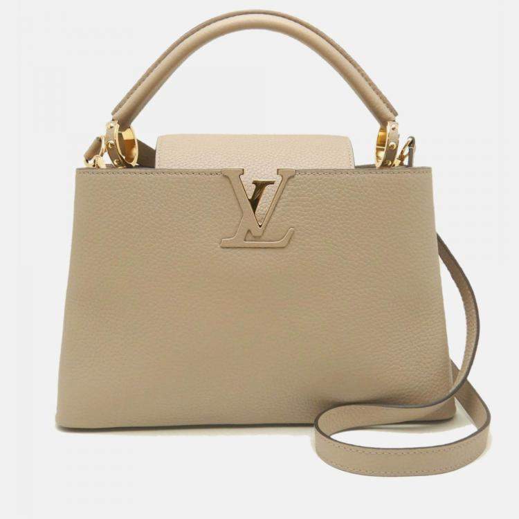 Pre Owned Louis Vuitton Capucines  Galle Taurillon Leather MM Handbag
