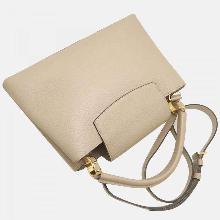 Pre Owned Louis Vuitton Capucines  Galle Taurillon Leather MM Handbag
