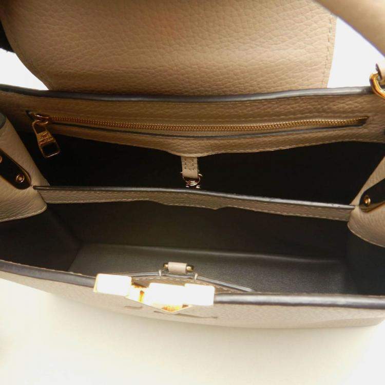 Pre Owned Louis Vuitton Capucines  Galle Taurillon Leather MM Handbag