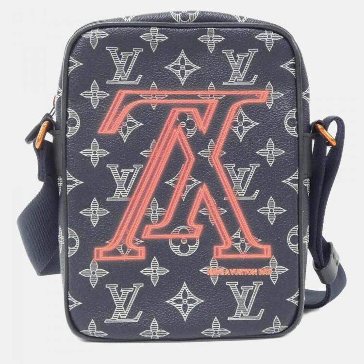 Pre Owned Louis Vuitton Monogram Ink (Upside Down) Danube Shoulder Bag