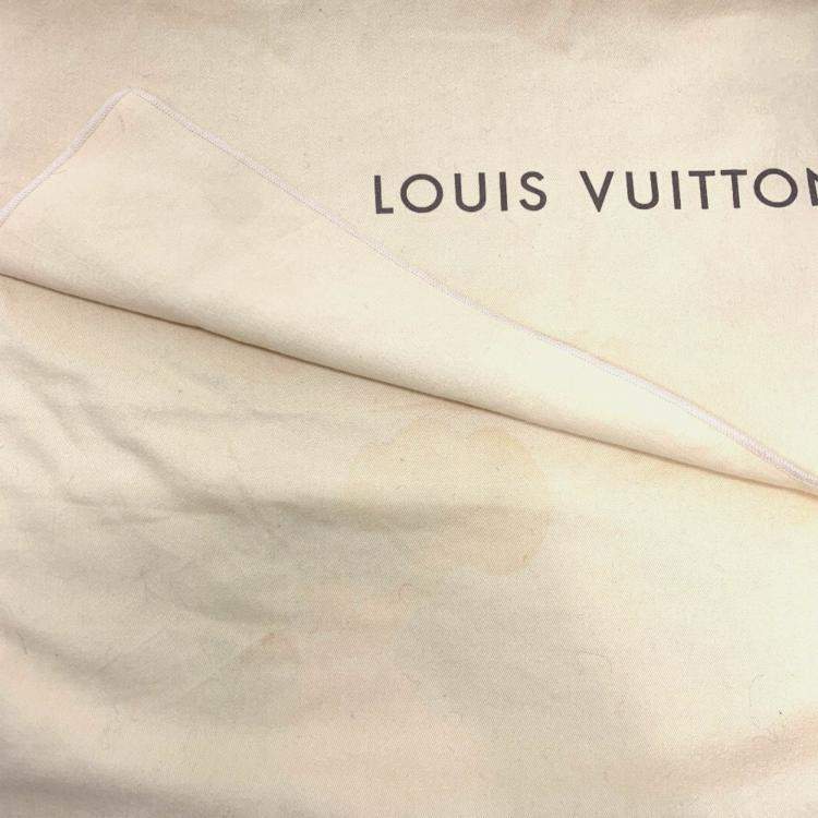 Pre Owned Louis Vuitton Monogram Lace PM Black Plastic Bucket Bag