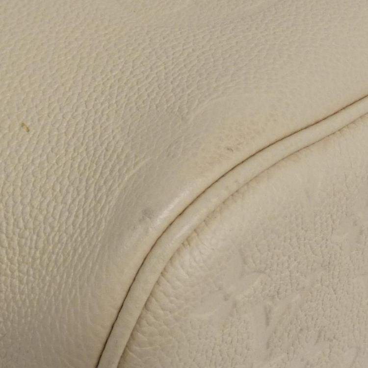 Pre Owned Louis Vuitton Monogram Empreinte Neverfull MM Handbag