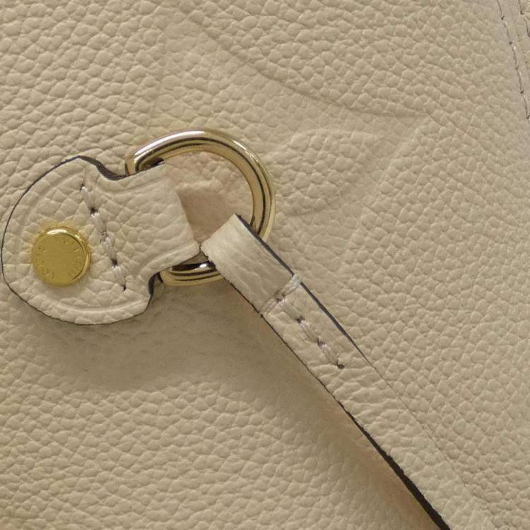 Pre Owned Louis Vuitton Monogram Empreinte Neverfull MM Handbag