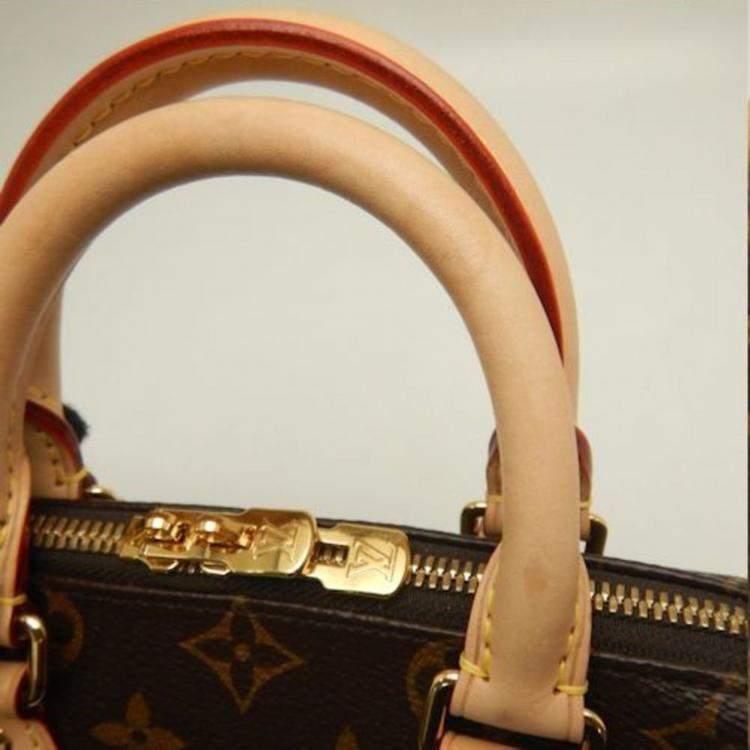 Pre Owned Louis Vuitton Speedy Bandouliere 20 Monogram Coated Canvas Boston Bag