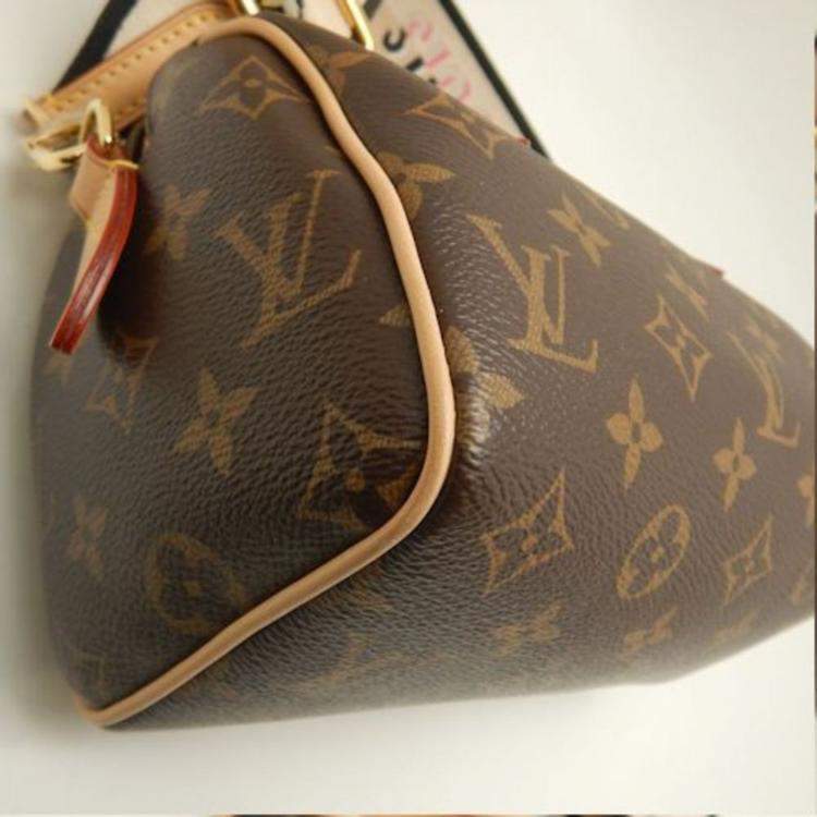Pre Owned Louis Vuitton Speedy Bandouliere 20 Monogram Coated Canvas Boston Bag
