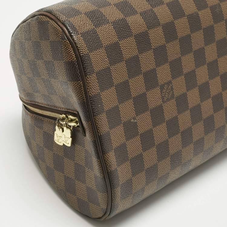 Pre Owned Louis Vuitton Damier Ebene Canvas Ribera MM Bag
