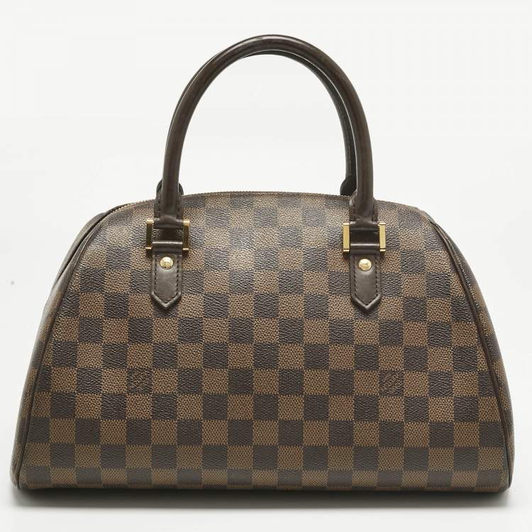 Pre Owned Louis Vuitton Damier Ebene Canvas Ribera MM Bag