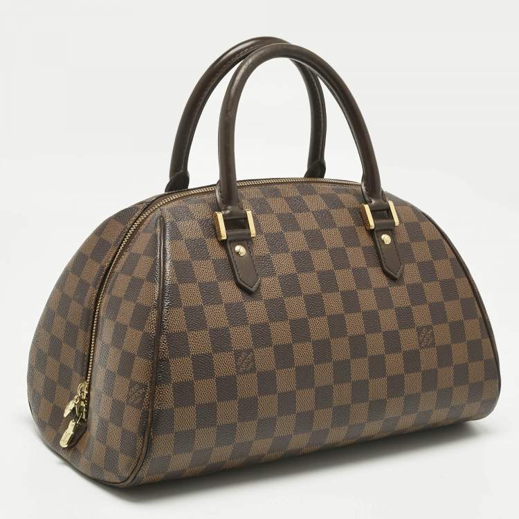 Pre Owned Louis Vuitton Damier Ebene Canvas Ribera MM Bag