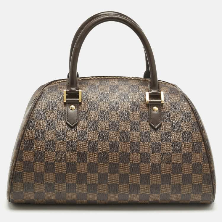 Pre Owned Louis Vuitton Damier Ebene Canvas Ribera MM Bag