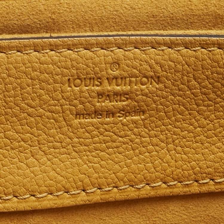 Pre Owned Louis Vuitton Safran Monogram Canvas Pallas Chain Bag