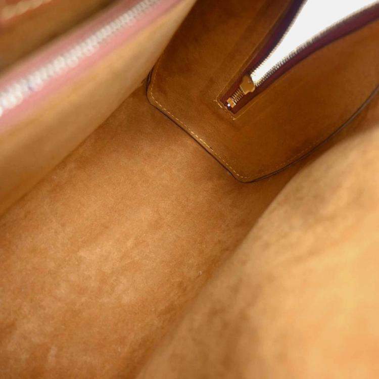 Pre Owned Louis Vuitton Brown Epi Pont Neuf Handbag