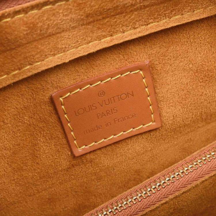 Pre Owned Louis Vuitton Brown Epi Pont Neuf Handbag