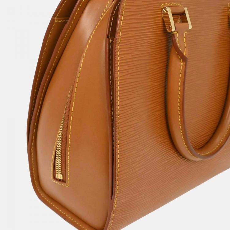 Pre Owned Louis Vuitton Brown Epi Pont Neuf Handbag