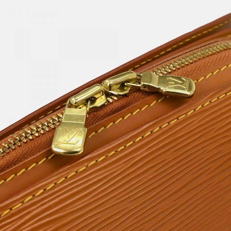 Pre Owned Louis Vuitton Brown Epi Pont Neuf Handbag